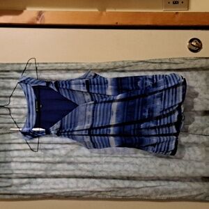 Blue and white ombré top by INC international concepts. New, no tags